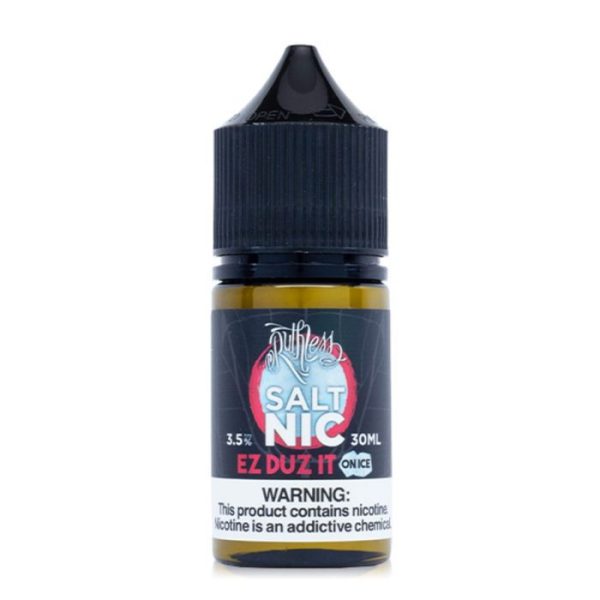 EZ DUZ IT ON ICE BY RUTHLESS SALT NIC 30ML