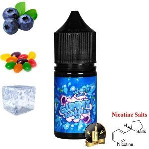 Gummy Blueberry Ice 30ml Saltnic by Gummy Eliquid