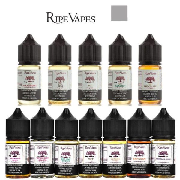 RIPE VAPE SALTNIC 30MG & 50MG ALL FLAVORS IN UAE