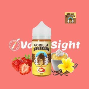 Gorilla Custard Strawberry E Liquid by E&B Flavor