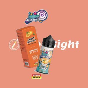 Horny Bubblegum Orange 100ml E Liquid by Horny Flava