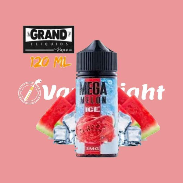 Mega Melon Ice 120ml E Liquid by Grand E Liquid - Image 4