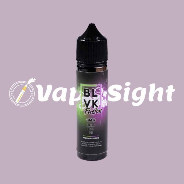 Blvk Fusion – GRAPE APPLE ICE – 60ML – 3MG