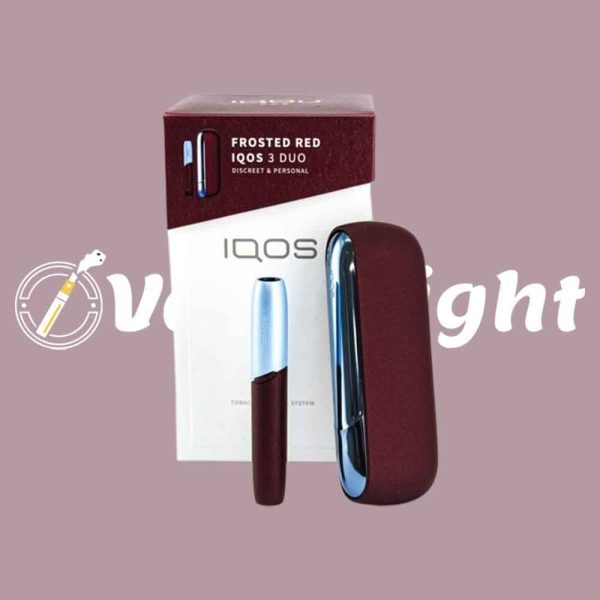 Frosted Red Starter Kit IQOS 3 DUO - Image 2