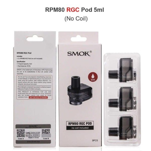 RPM 80 RGC/RPM Empty Pods