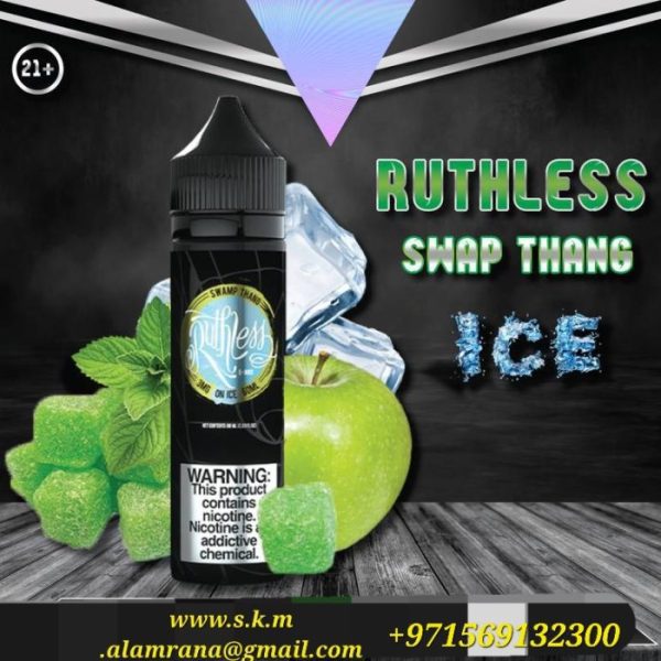 RUTHLESS VAPOR SALT NICOTINE 35MG & 50MG ALL FLAVOR