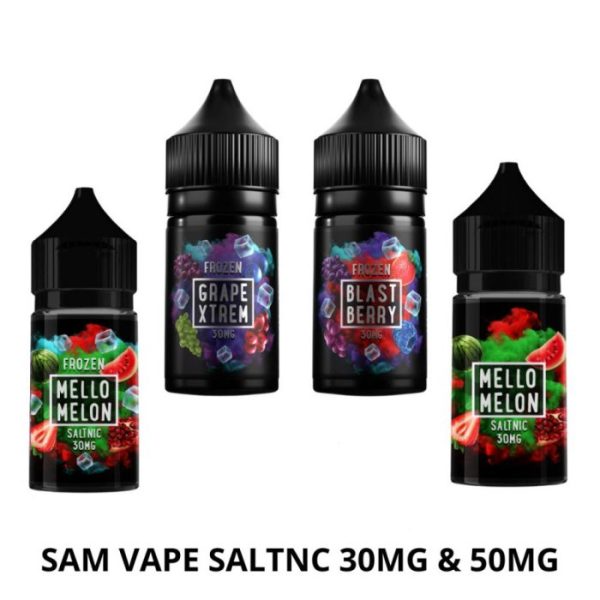 SAM VAPE SALT NICOTINE ALL FLAVORS 30MG & 50MG in UAE