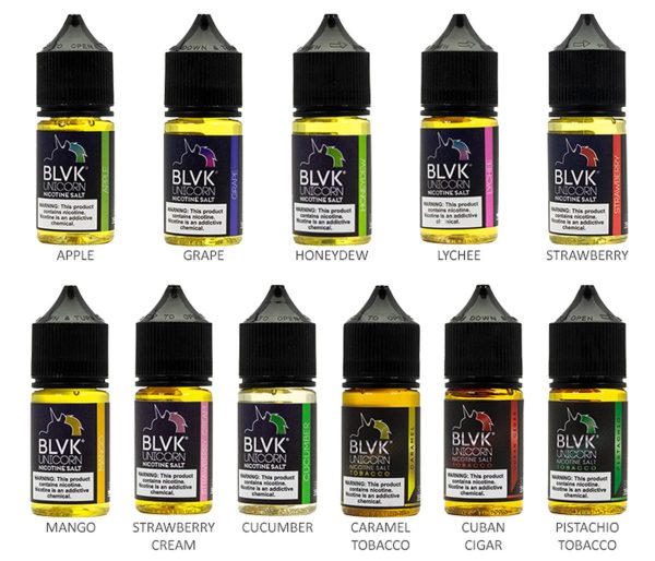 BLVK SALTNIC E-LIQUID ALL FLAVORS 35MG & 50MG. - Image 16