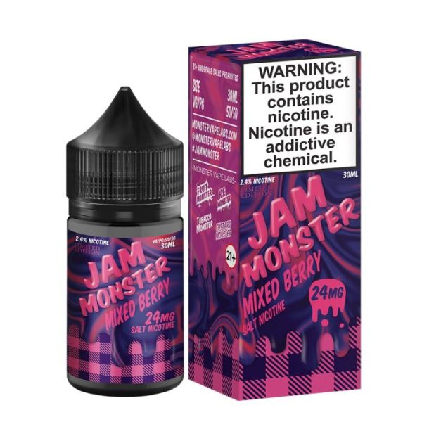 Jam Monster Salt 30mL Pick 3 Mega Bundle (90mL)