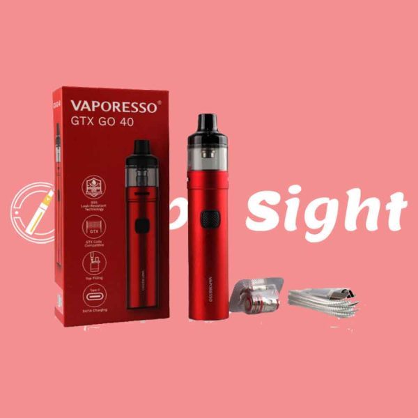 VAPORESSO GTX GO 40 POD STARTER KIT