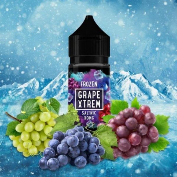 Grape Xtrem Frozen Saltnic by Sam Vapes - Image 2