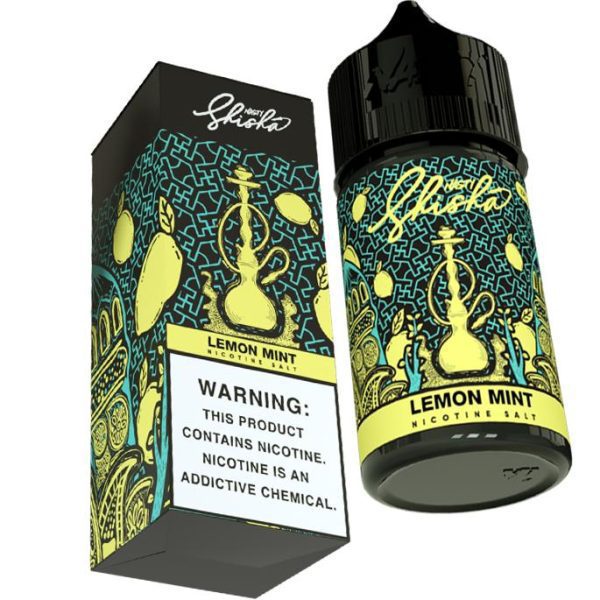 LEMON MINT BY NASTY SHISHA NICOTINE SALT 30ML - Image 4