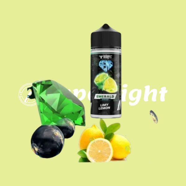 GEMS EMERALD LIMY LEMON - E liquid by Dr Vapes 120ml - Image 4