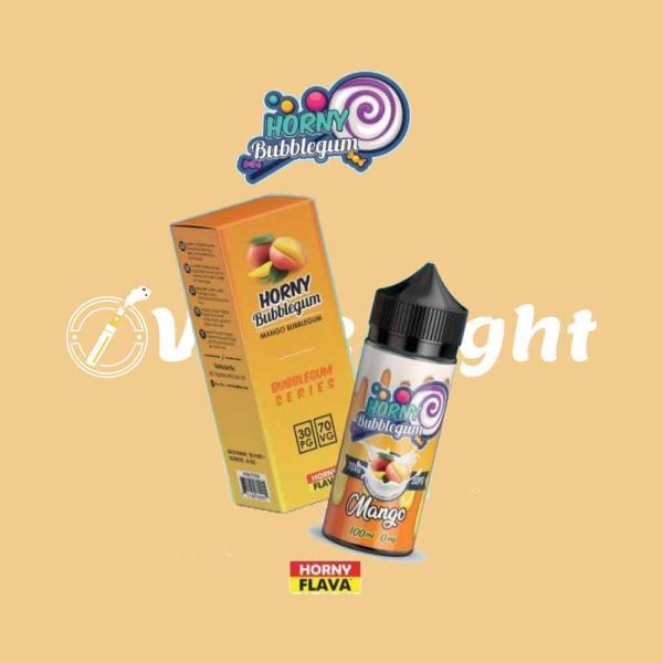 Horny Bubblegum Mango 100ml E Liquid by Horny Flava - Image 3