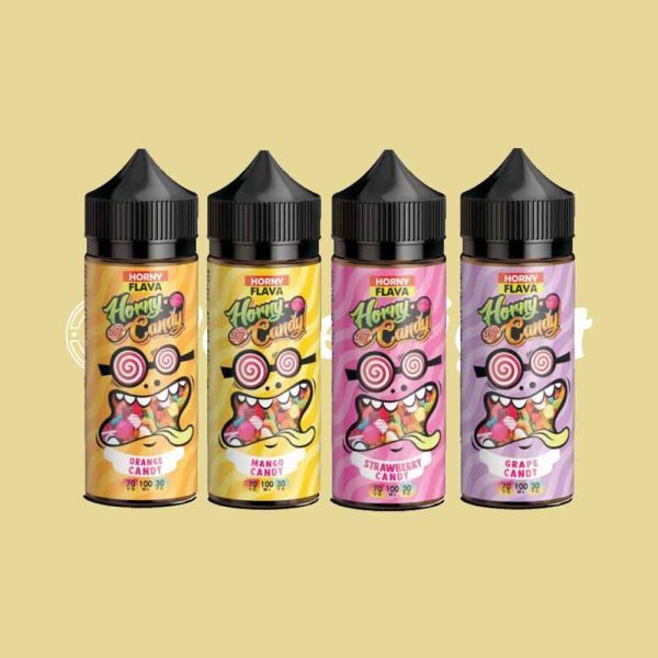 Horny Candy - Mango Candy 100ml E Liquid by Horny Flava - Image 2