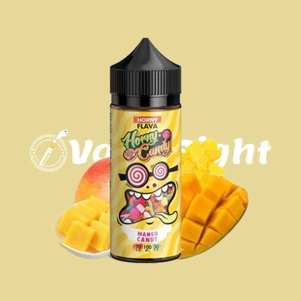 Horny Candy - Mango Candy 100ml E Liquid by Horny Flava - Image 3