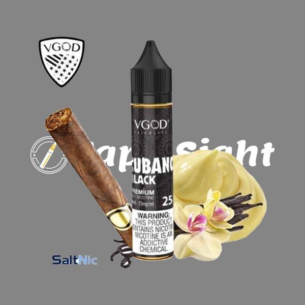 VGOD CUBANO BLACK SALTNIC