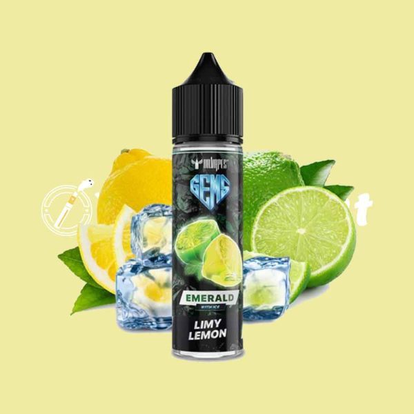 GEMS EMERALD LIMY LEMON - E liquid by Dr Vapes 60ml