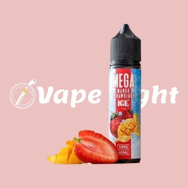 MEGA MANGO STRAWBERRY ICE – GRAND E-LIQUIDS – 60ML (3MG)