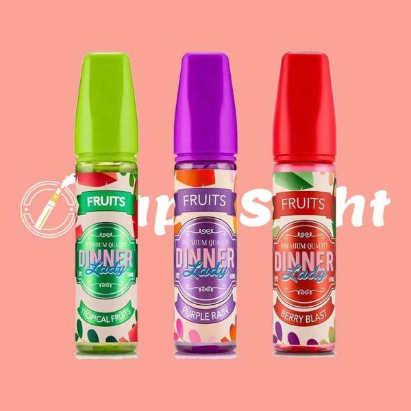 DINNER LADY FRUITS E-LIQUID BERRY BLAST 60ML