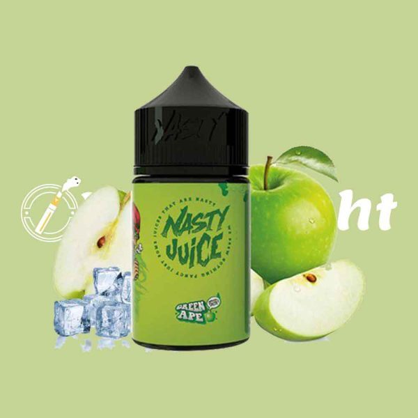 Green Apple E-liquid by Nasty Juice 60ml - Image 2