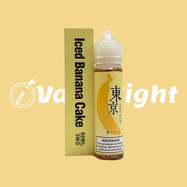 TOKYO ICED BANANA CAKE 60ML E-Liquid IN DUBAI