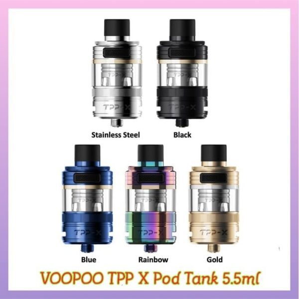 Authentic VOOPOO TPP-X Pod Tank 5.5ml In Dubai